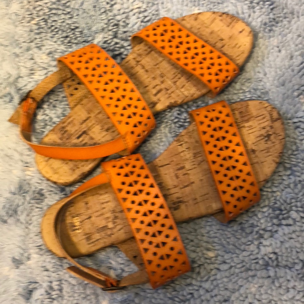 Gently worn gap sandals